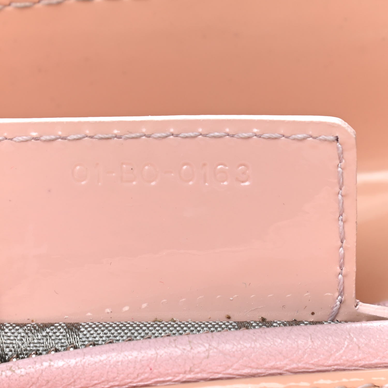 Christian Dior Patent Cannage Medium Lady Dior Light Pink 6 of 9
