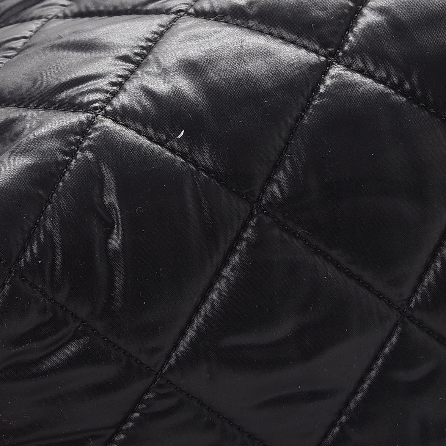 Chanel Nylon Quilted Coco Cocoon Backpack Black 9 of 10