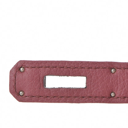 Hermes Taurillon Clemence Birkin 35 Bois de Rose 29 of 34