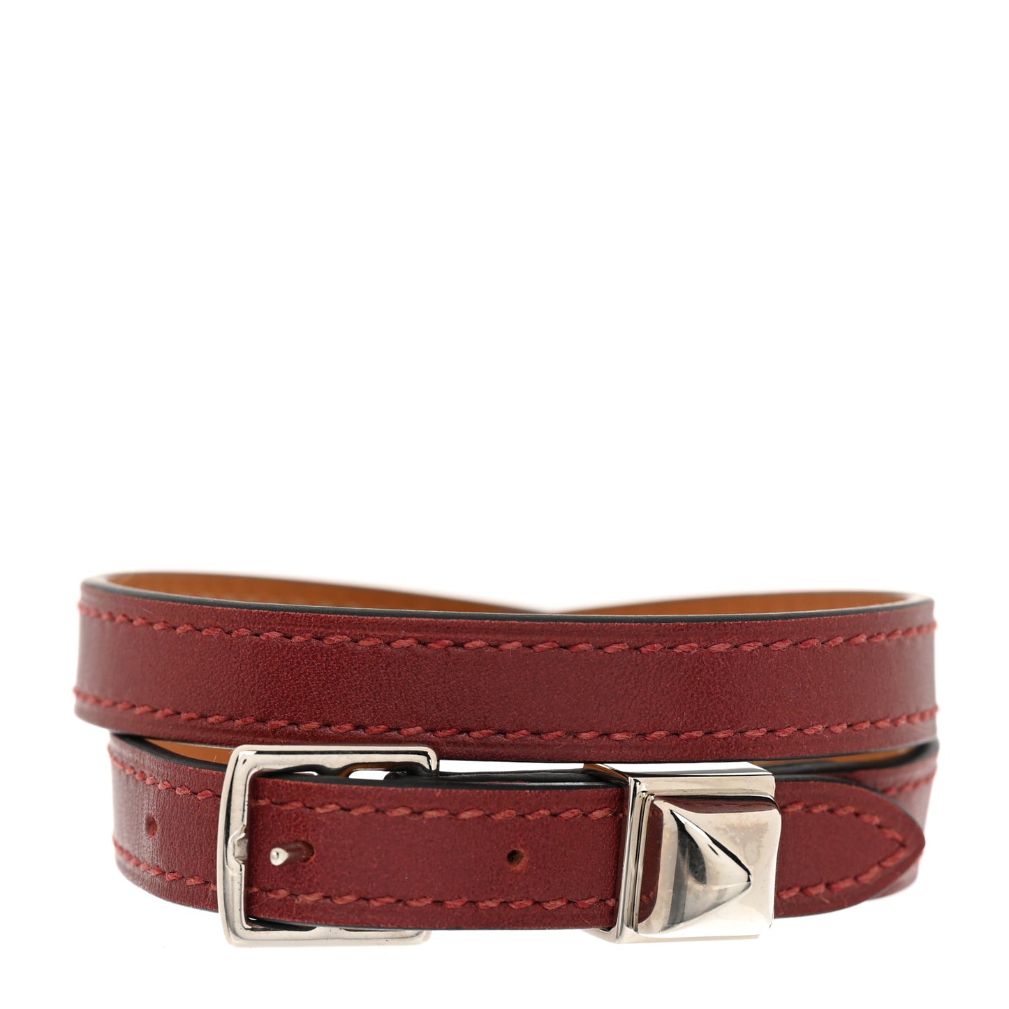 Swift Medor Infini Double Tour Bracelet M Rouge H Gold
