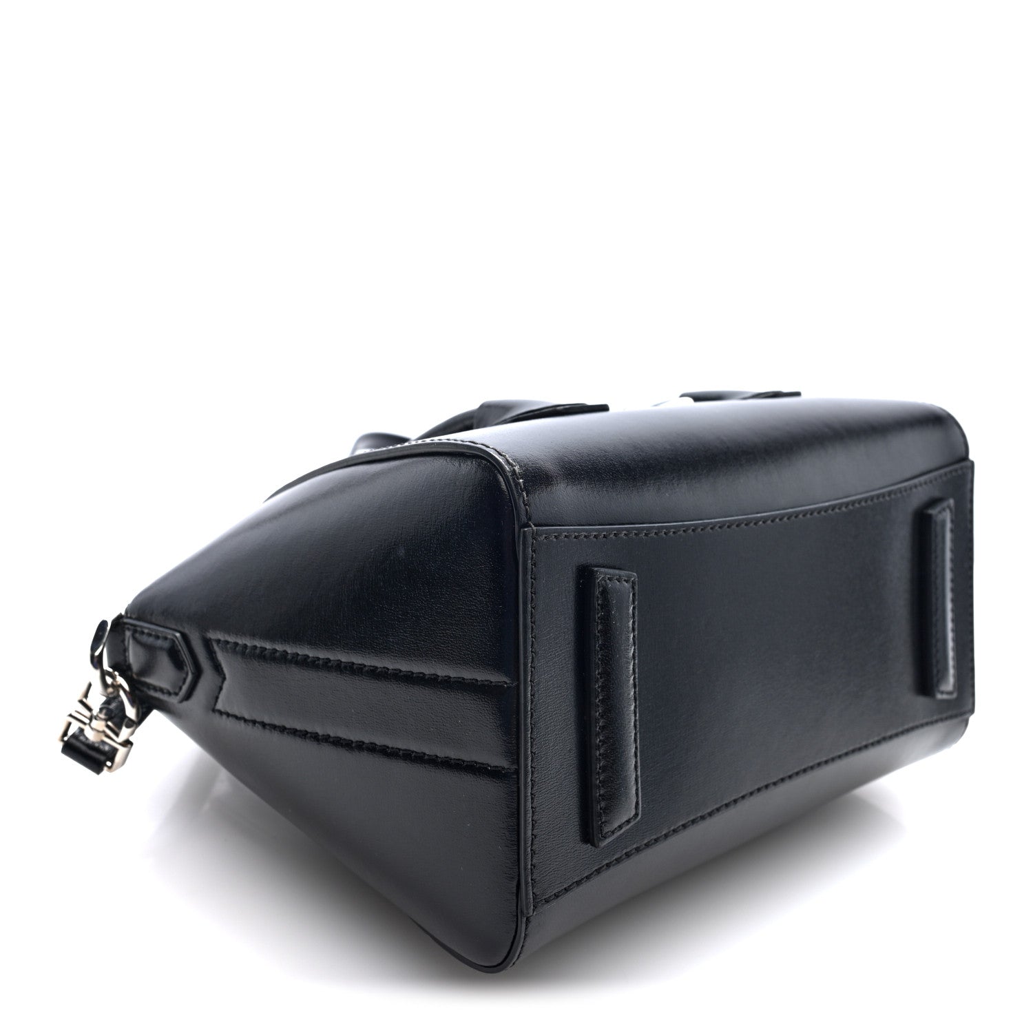 Givenchy Box Calfskin Mini Lock Antigona Shoulder Bag Black 4 of 9