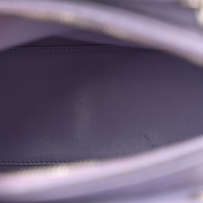 Christian Dior Snakeskin Medium Lady Dior Purple 5 of 13