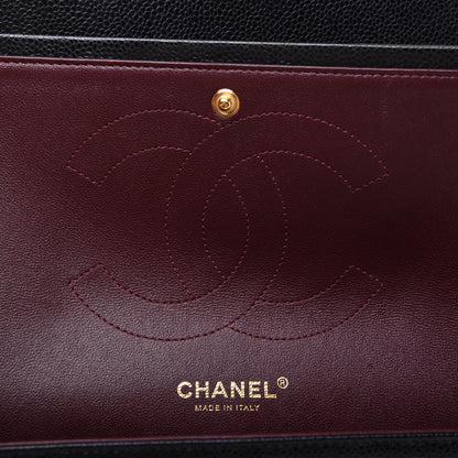 Chanel Caviar Quilted Jumbo Double Flap Black 8 of 14