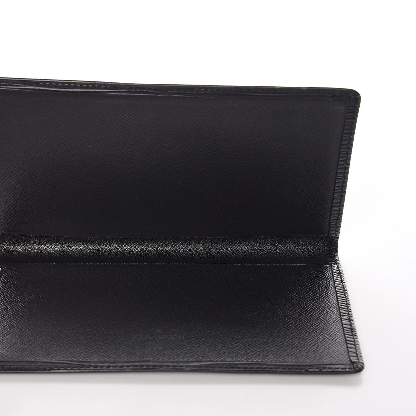 Epi Simple Checkbook Cover Black