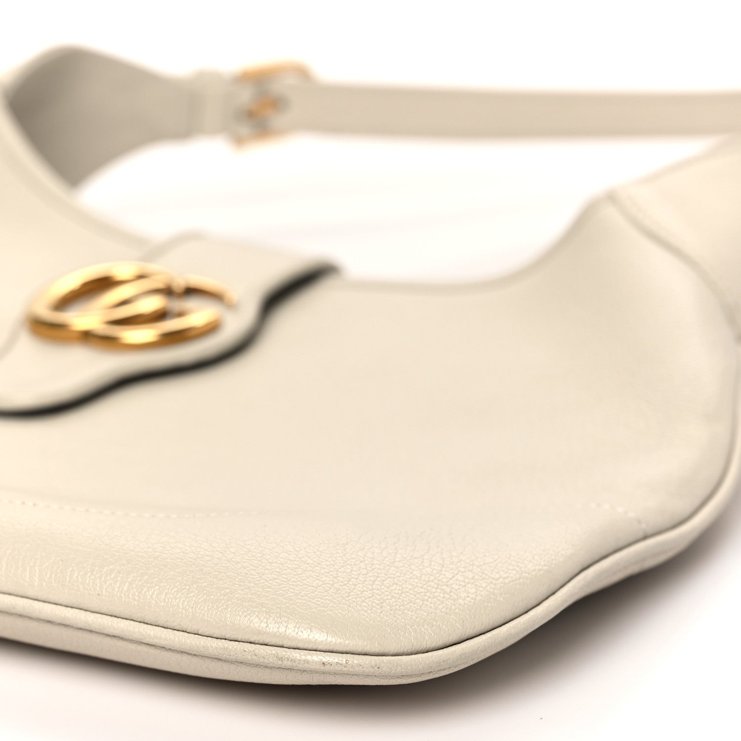 Gucci Goatskin Medium Aphrodite Shoulder Bag Mystic White 10 of 12