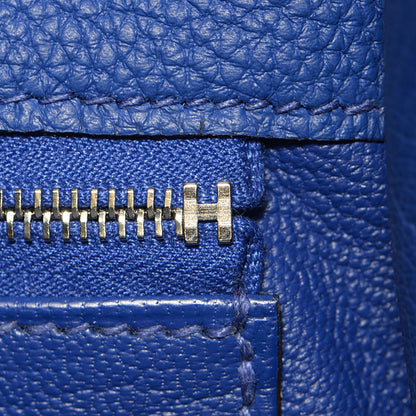 Hermes Togo Kelly Retourne 35 Bleu Electrique 10 of 28