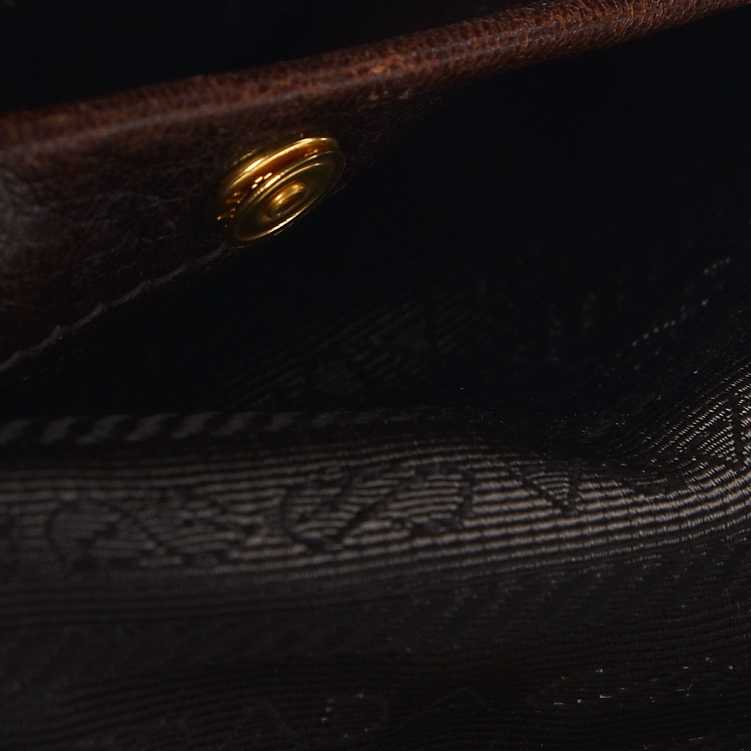 Prada Vitello Daino Zip Hobo Bruciato 17 of 17