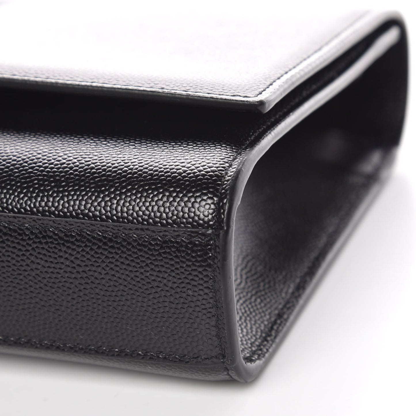 Grain De Poudre Medium Classic Monogram Kate Satchel Black