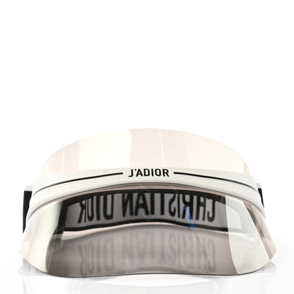 Christian Dior Mirrored DiorClub1 Sun Visor Silver 3 of 9