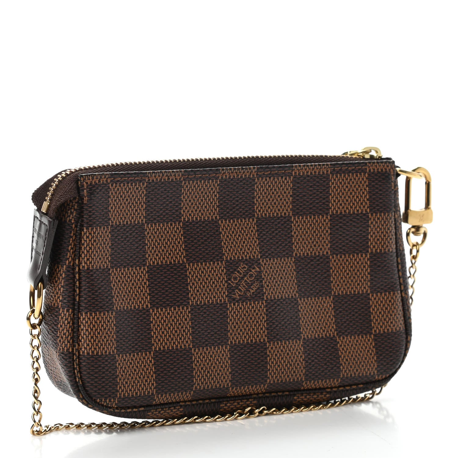Louis Vuitton Damier Ebene Mini Pochette Accessories 2 of 4