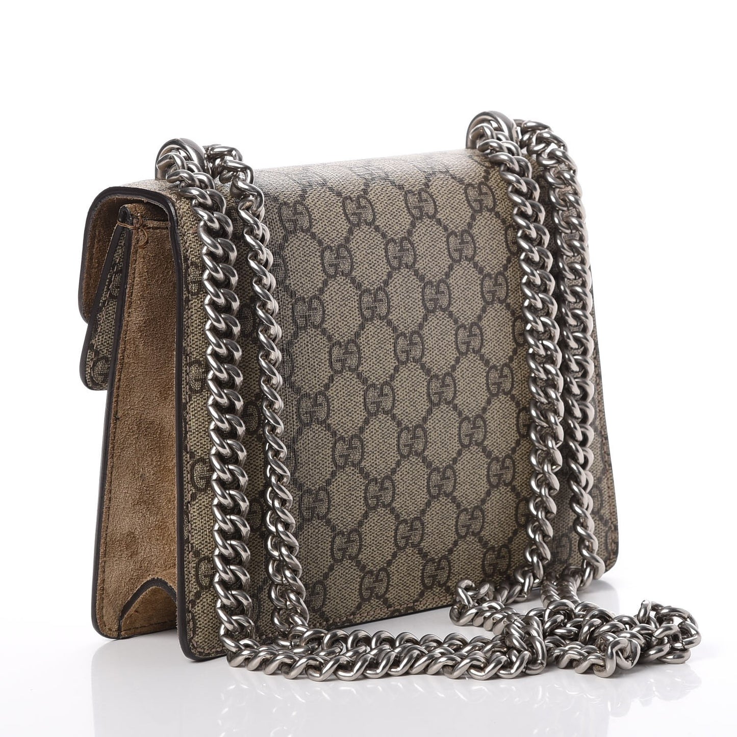 GG Supreme Monogram Mini Dionysus Shoulder Bag Taupe