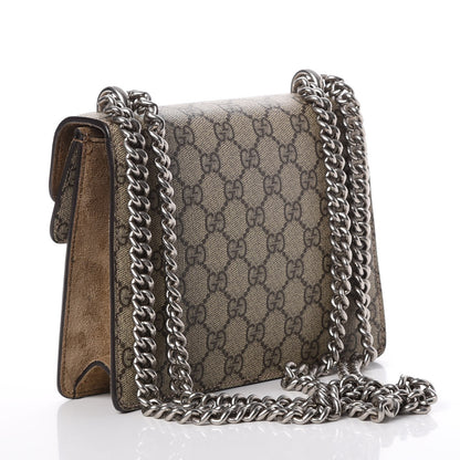 Gucci GG Supreme Monogram Mini Dionysus Shoulder Bag Taupe 3 of 8