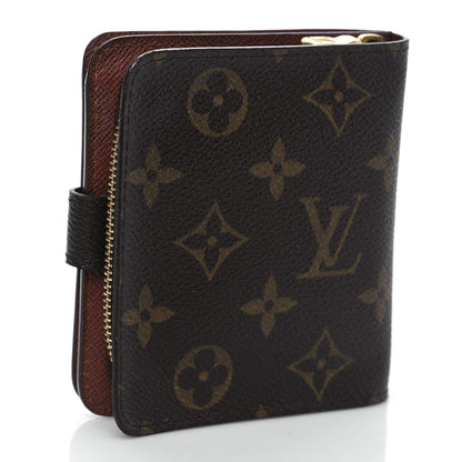 Louis Vuitton Monogram Compact Zippe Zipped Wallet 3 of 9