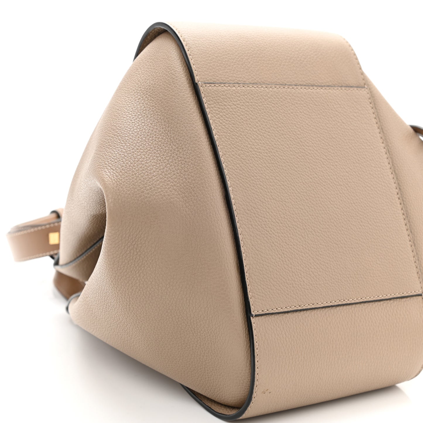Calfskin Medium Hammock Shoulder Bag Sand Mink