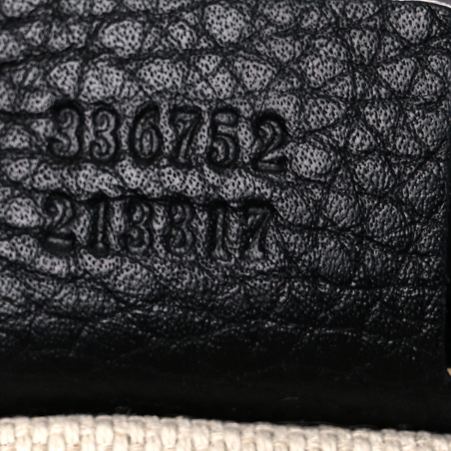 Gucci Pebbled Calfskin Medium Soho Flap Crossbody Black 7 of 23