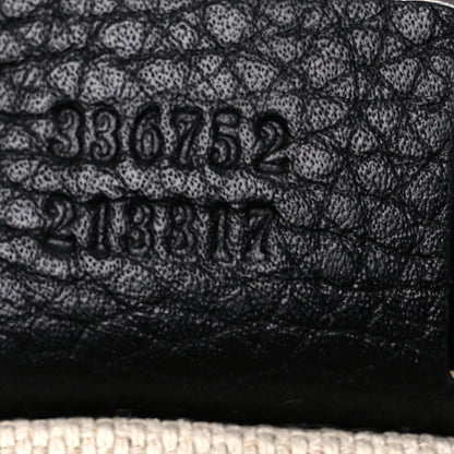 Gucci Pebbled Calfskin Medium Soho Flap Crossbody Black 7 of 23