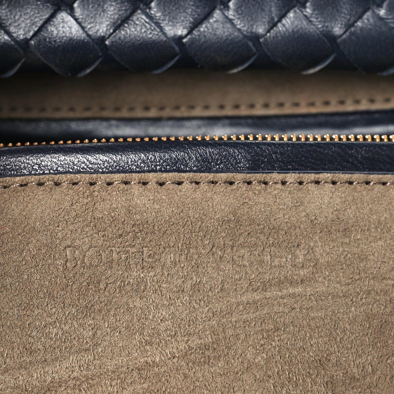 Bottega Veneta Nappa Intrecciato Maxi The Lauren 1980 Clutch Midnight 7 of 11