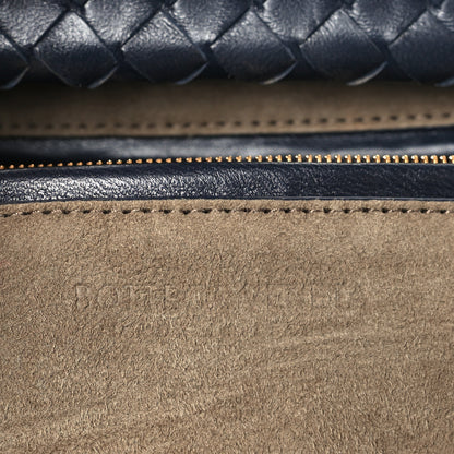 Bottega Veneta Nappa Intrecciato Maxi The Lauren 1980 Clutch Midnight 7 of 11