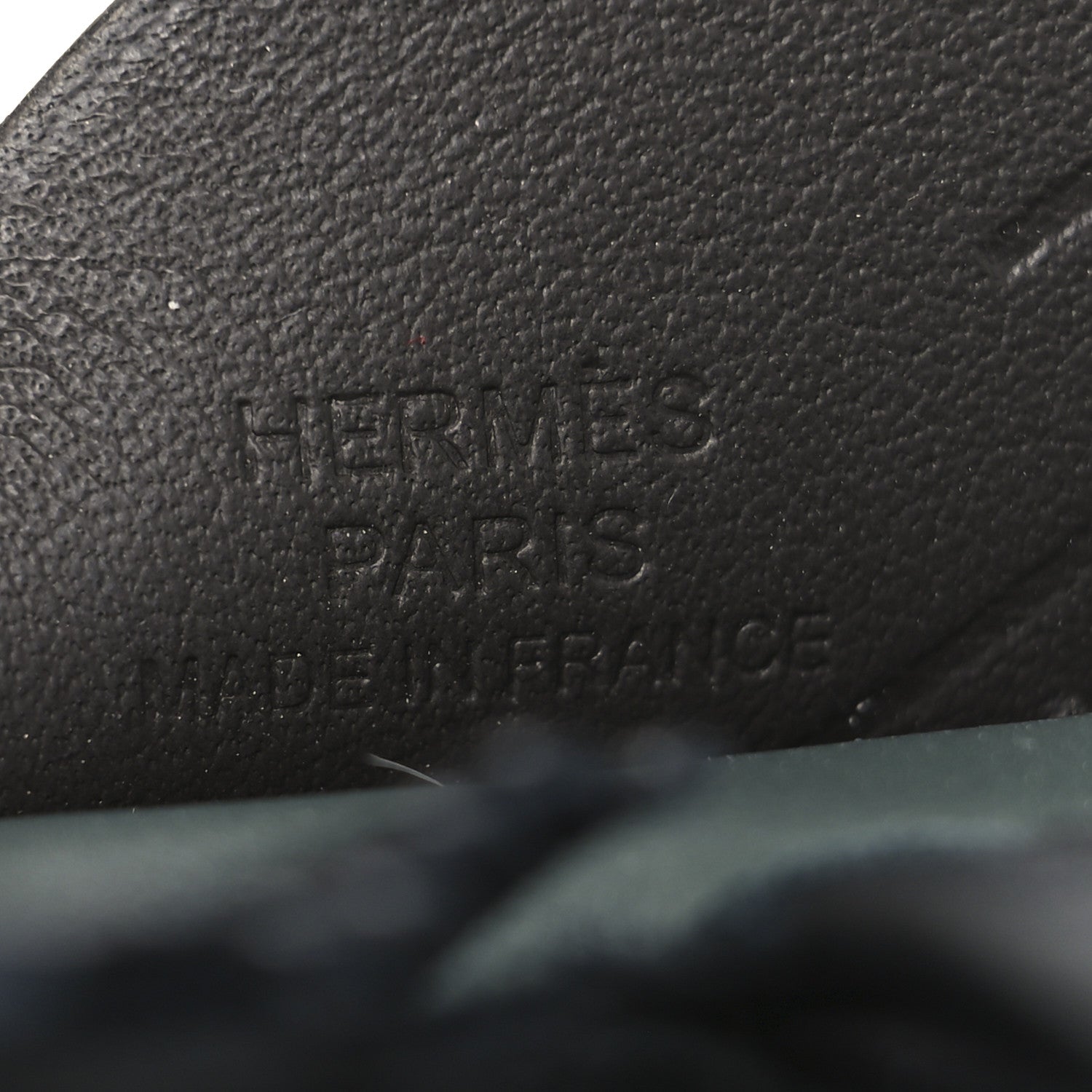 Hermes Milo Lambskin Grigri Rodeo Pegase Horse Bag Charm PM Vert Mangrove Black Bai-Brun 3 of 5