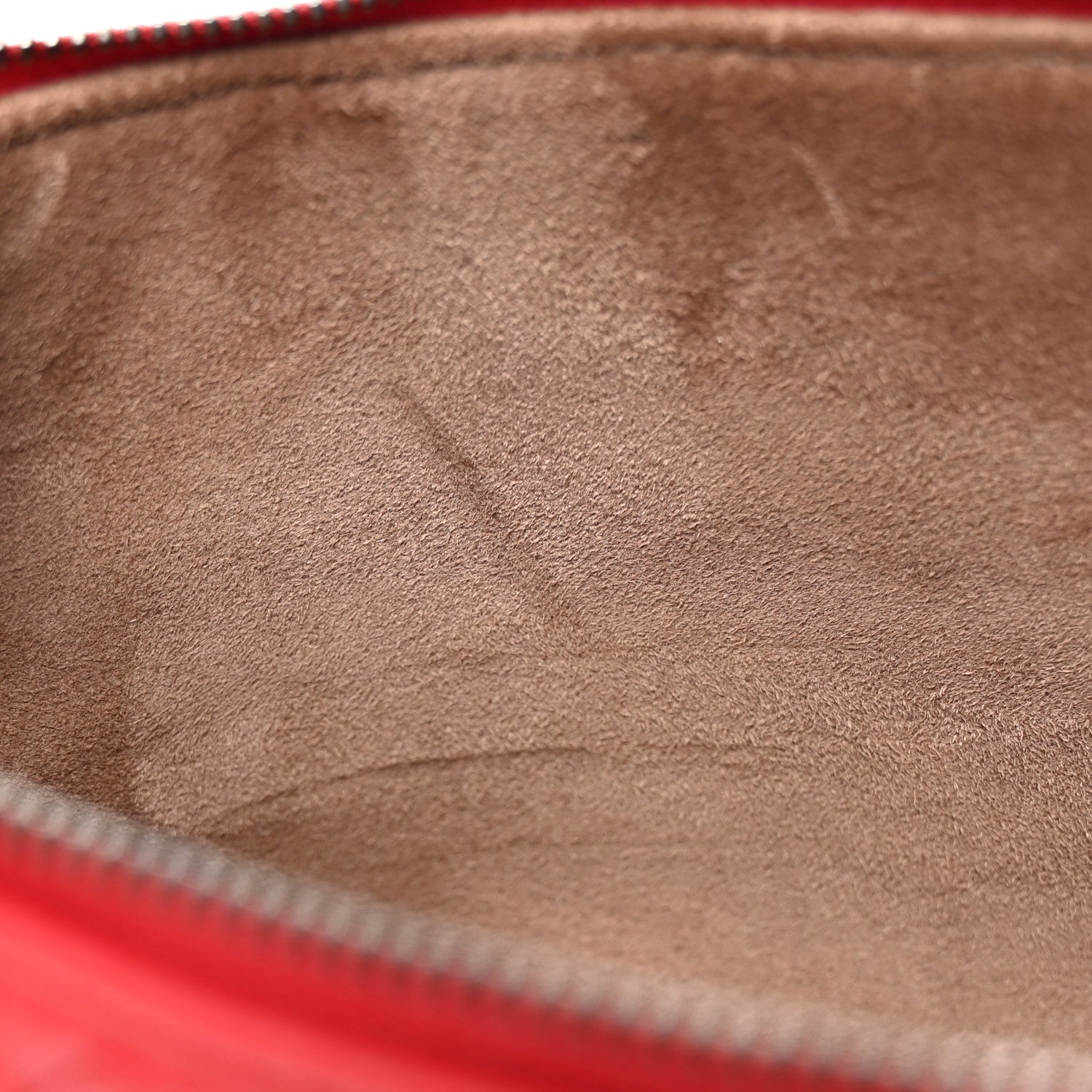 Bottega Veneta Nappa Intrecciato Biletto Chain Crossbody Red 11 of 11