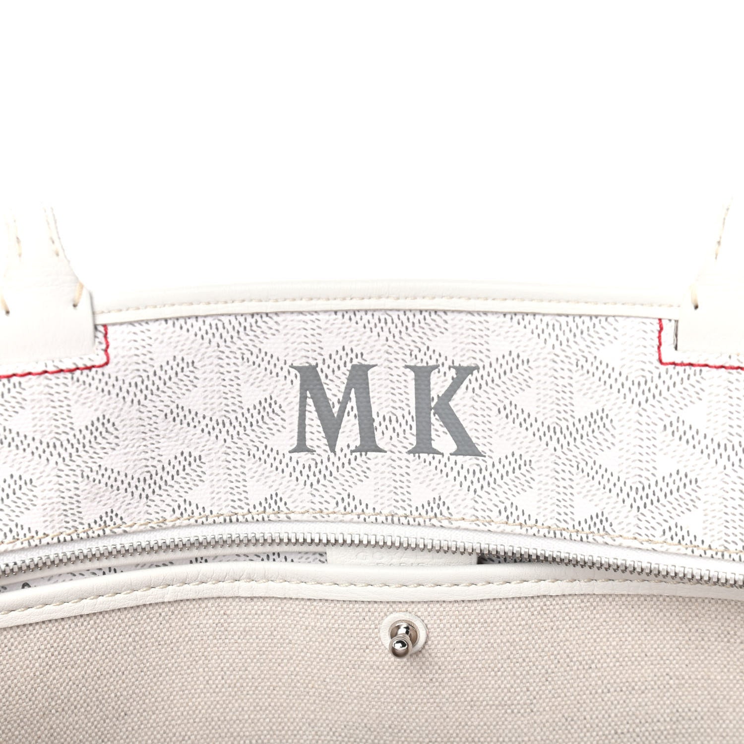 Goyard Goyardine Artois PM White 5 of 6