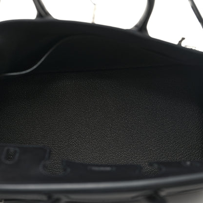 Hermes Veau Volupto Rock Birkin 25 Black 5 of 13