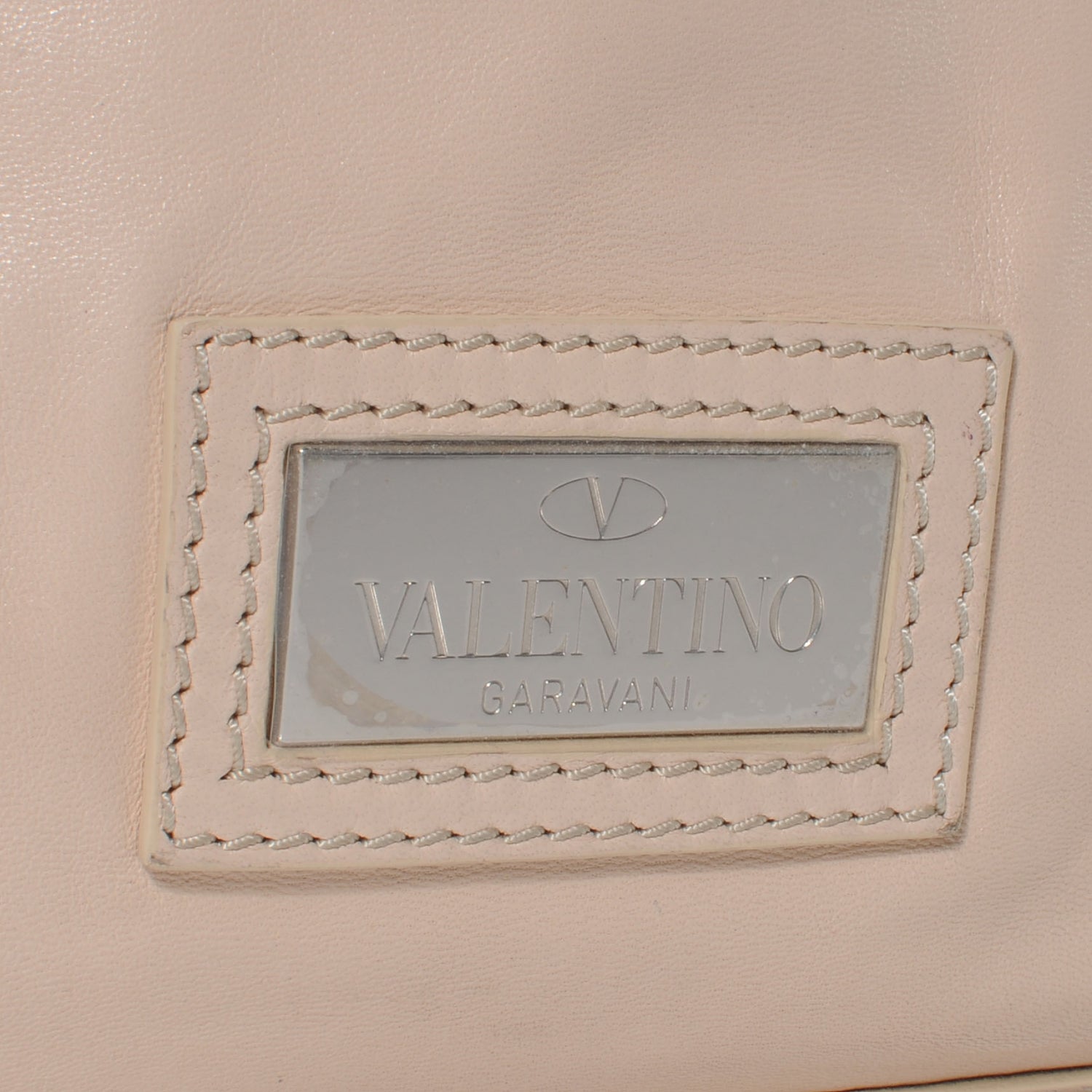 Valentino Garavani Nappa Raised Rose Petalee Tote Blush 4 of 8