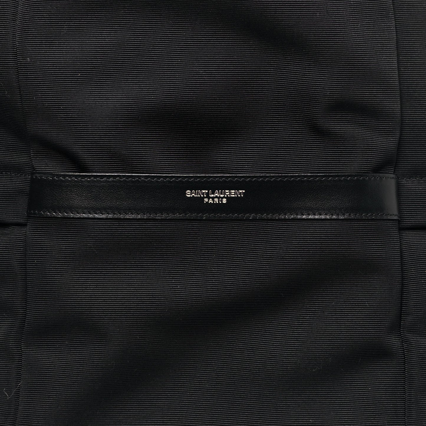Canvas Calfskin Sid Backpack Black
