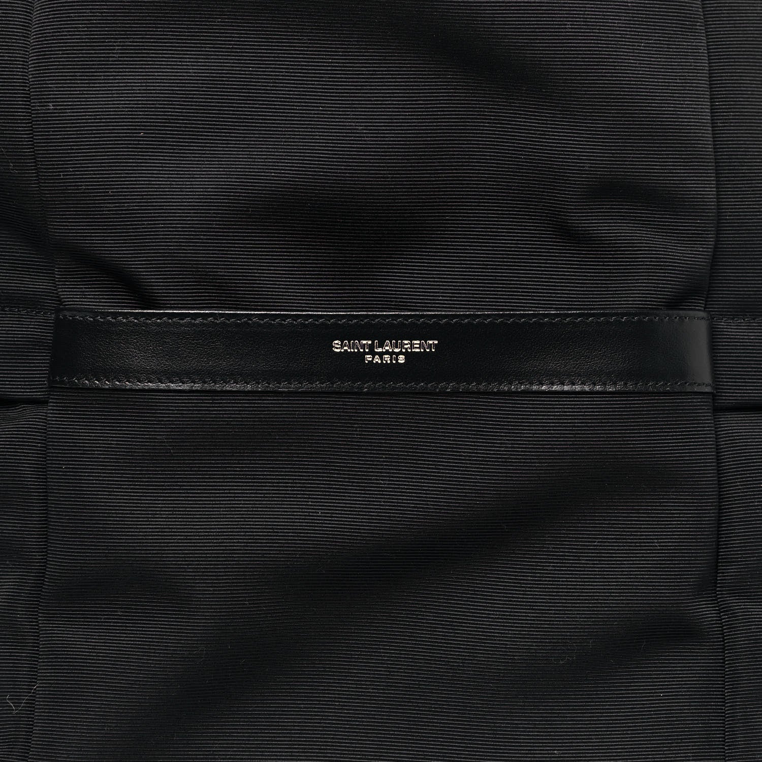 Saint Laurent Canvas Calfskin Sid Backpack Black 7 of 12