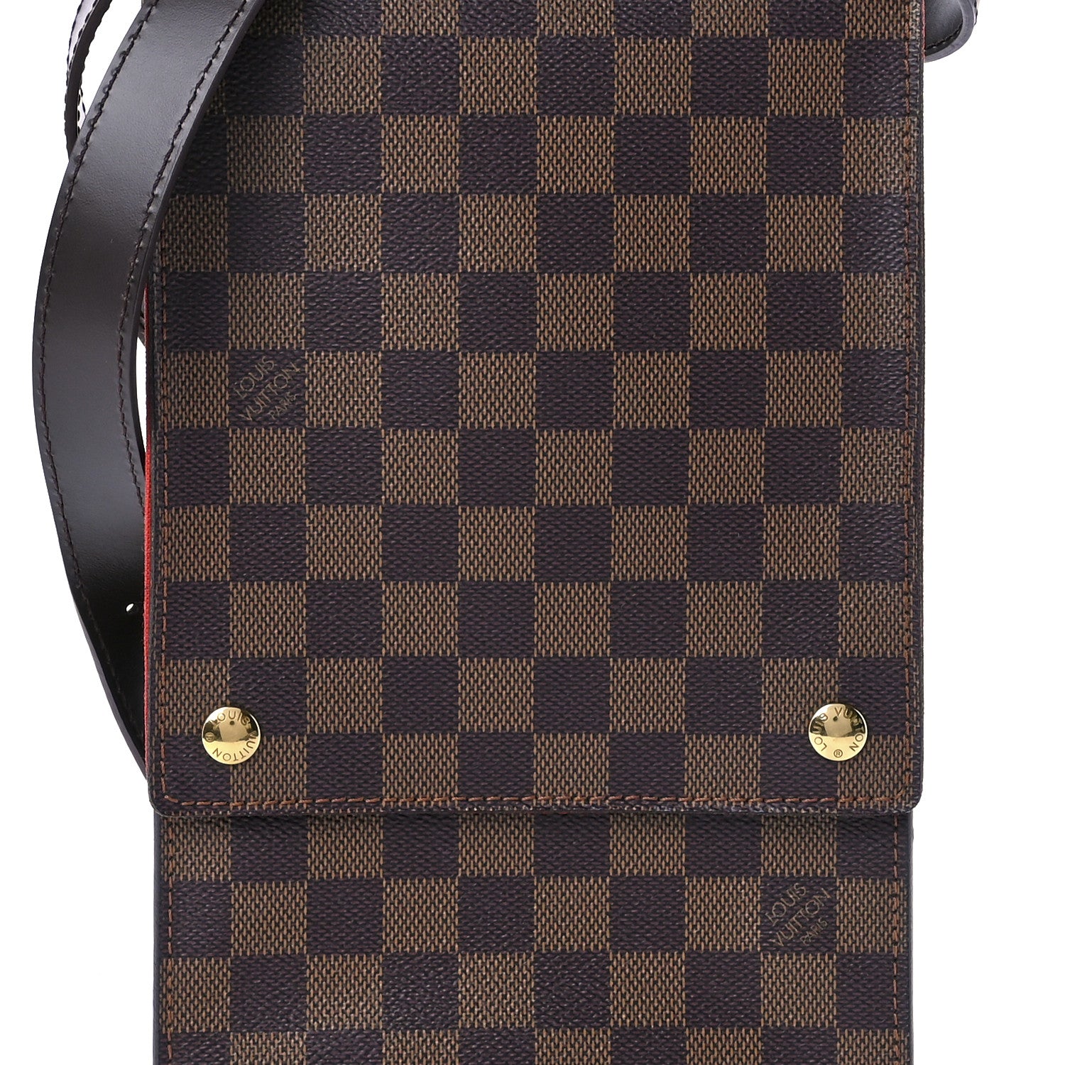 Louis Vuitton Damier Ebene Portobello Travel Shoulder Bag 7 of 9