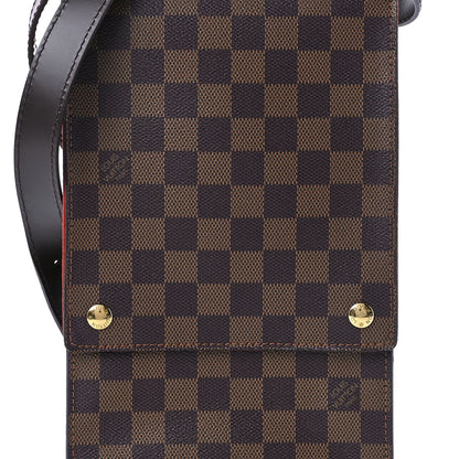 Louis Vuitton Damier Ebene Portobello Travel Shoulder Bag 7 of 9
