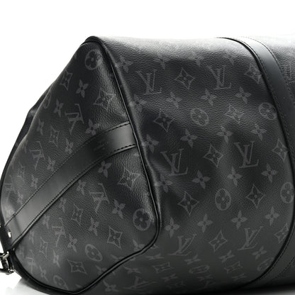 Louis Vuitton Monogram Eclipse Keepall Bandouliere 45 8 of 10
