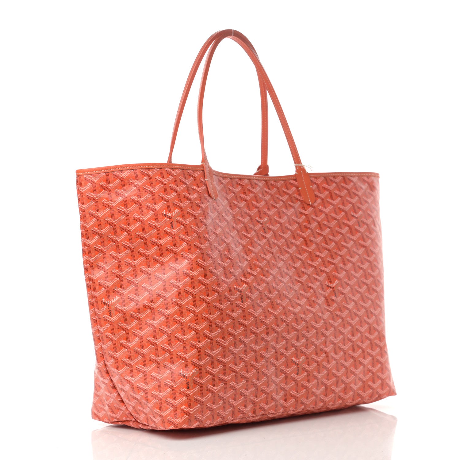 Goyard Goyardine Saint Louis GM Orange 4 of 10