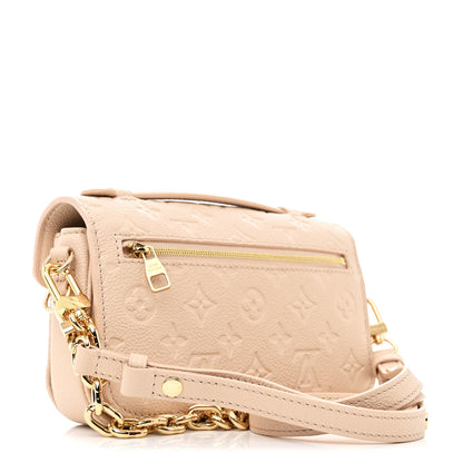 Louis Vuitton Empreinte Pochette Metis East West Sand 3 of 11