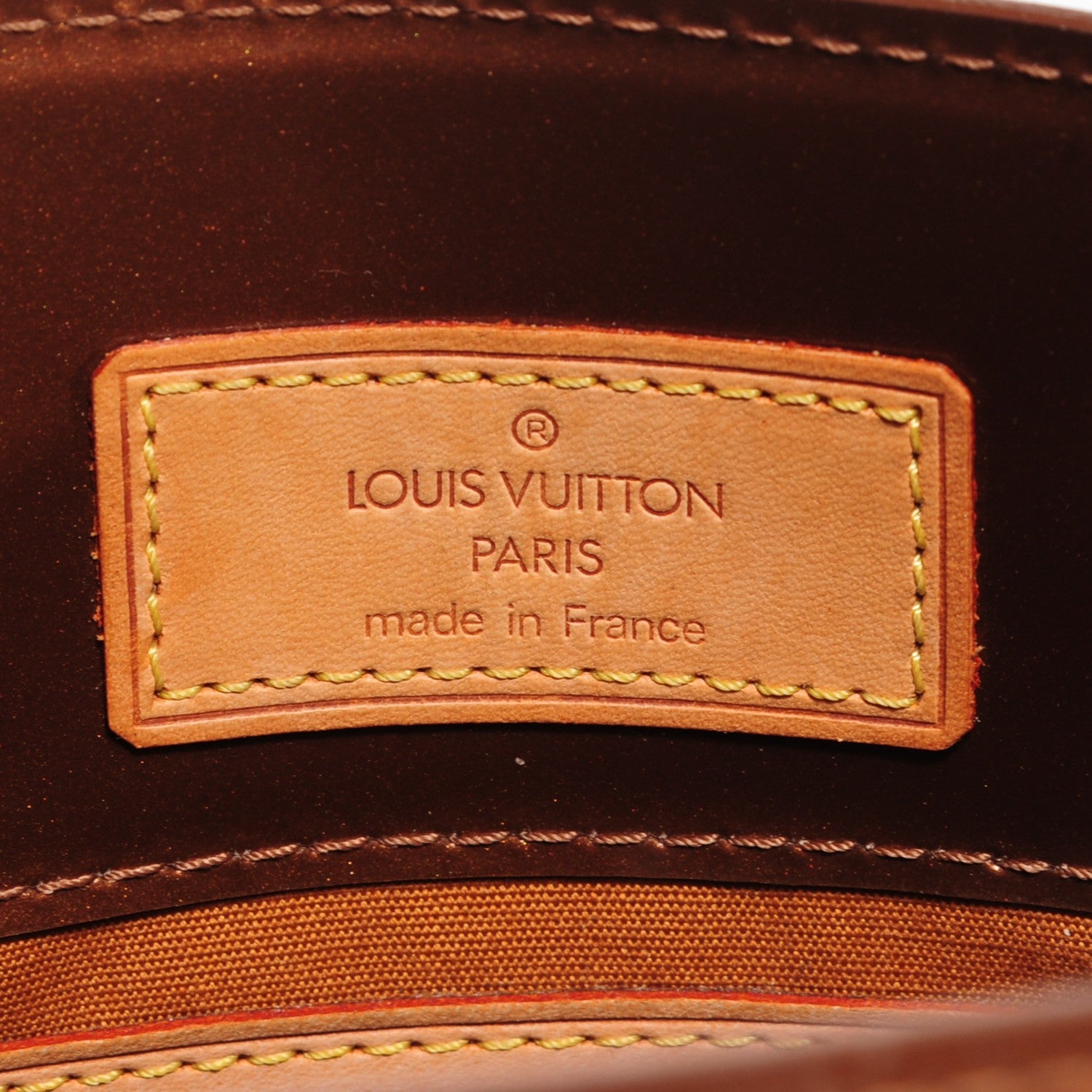 Louis Vuitton Vernis Reade PM Bronze 6 of 7