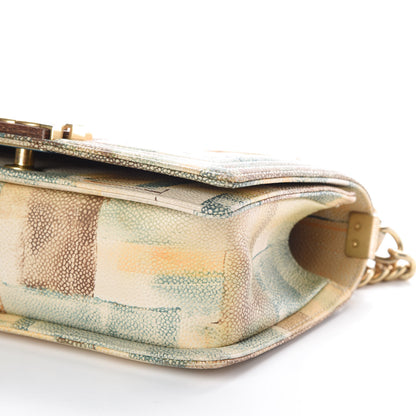 Chanel Painted Caviar Quilted Medium Boy In Cuba Flap Multicolor 6 of 9