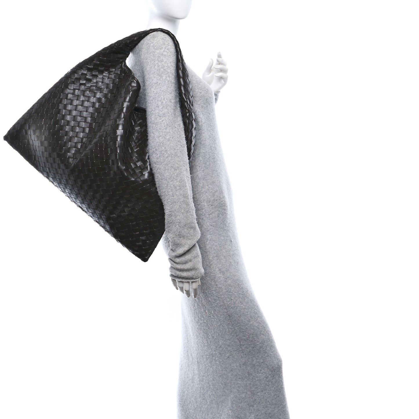 Calfskin Intrecciato Large Hop Fondant