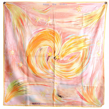 Hermes Silk Feux Du Ciel Scarf 90 2 of 8