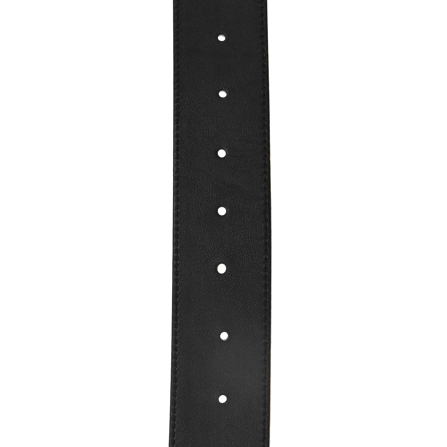 Gucci Textured Calfskin Double G 40mm Belt 105 42 Black 4 of 5
