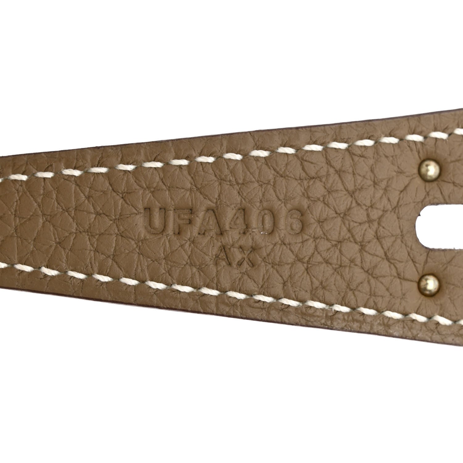 Hermes Taurillon Clemence Lindy 26 Etoupe 7 of 11