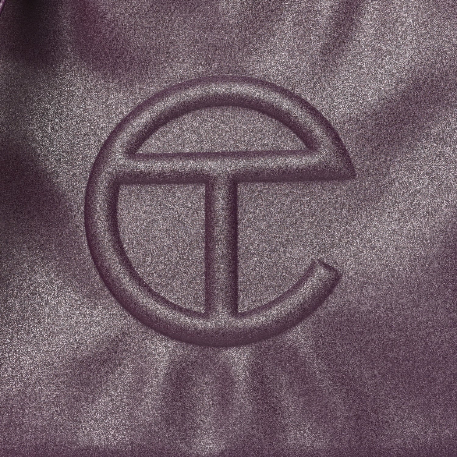 Telfar Vegan Leather Medium Shopping Bag Eggplant 8 of 10