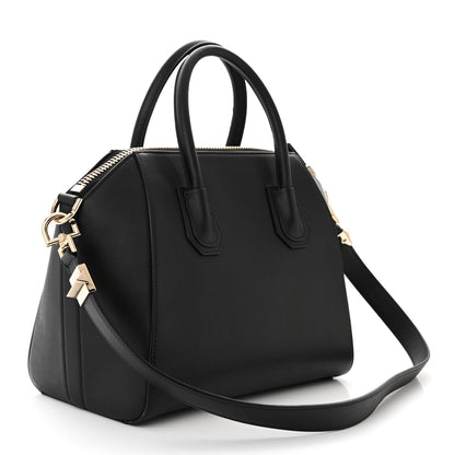 Givenchy Calfskin Triangle Studded Small Antigona Black 3 of 10