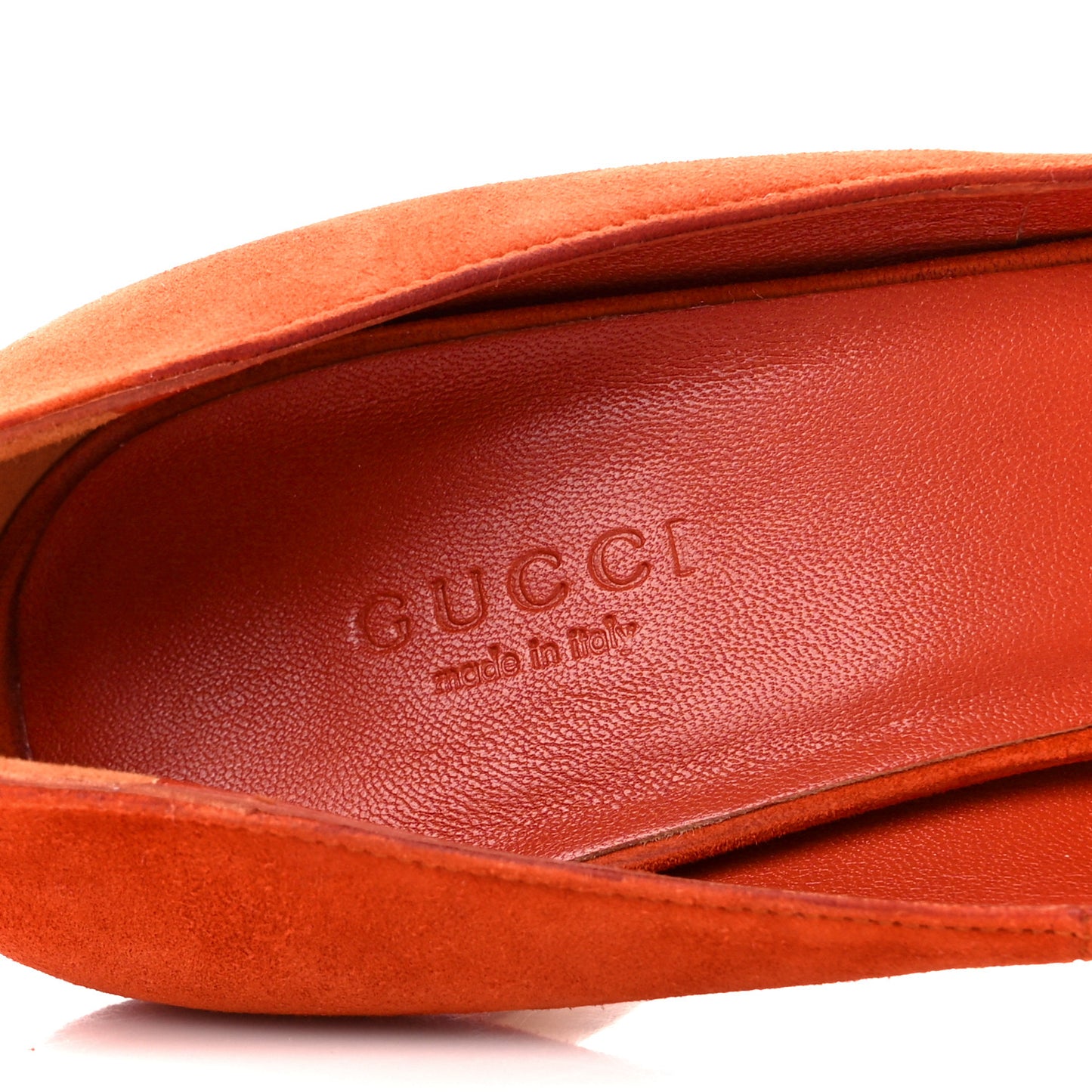 Kid Scamosciato Interlocking G Jennifer Pumps 38.5 New Rust