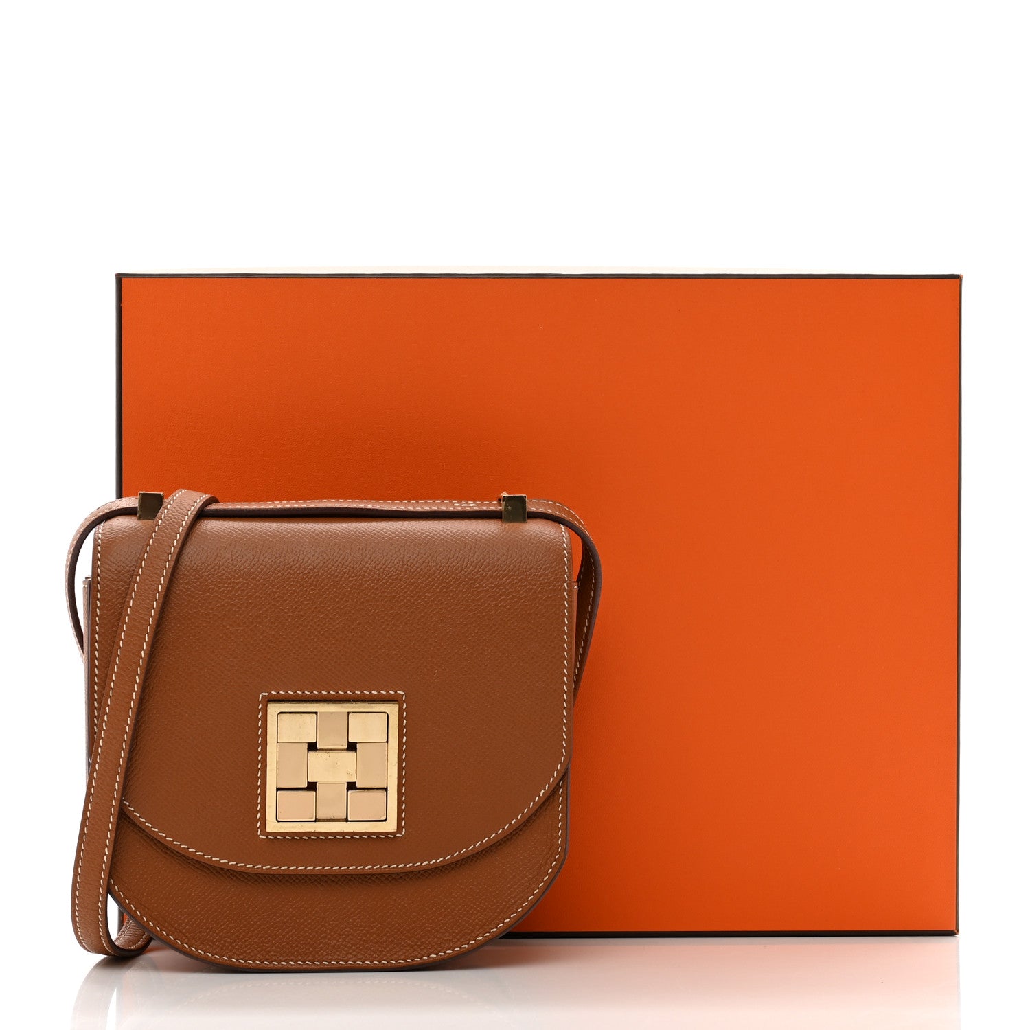 Hermes Epsom Mosaique Au 24-17 Gold 10 of 10