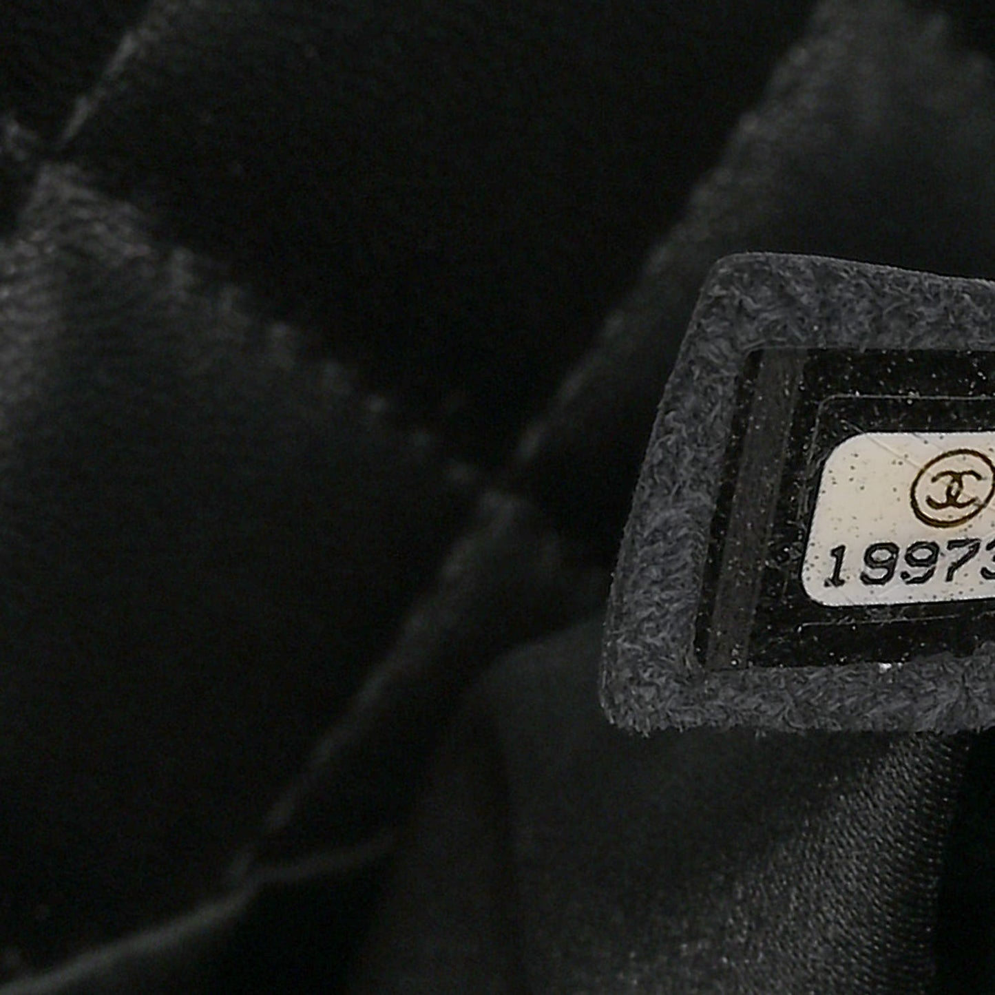 Lambskin Quilted Coco Loop Tote Black