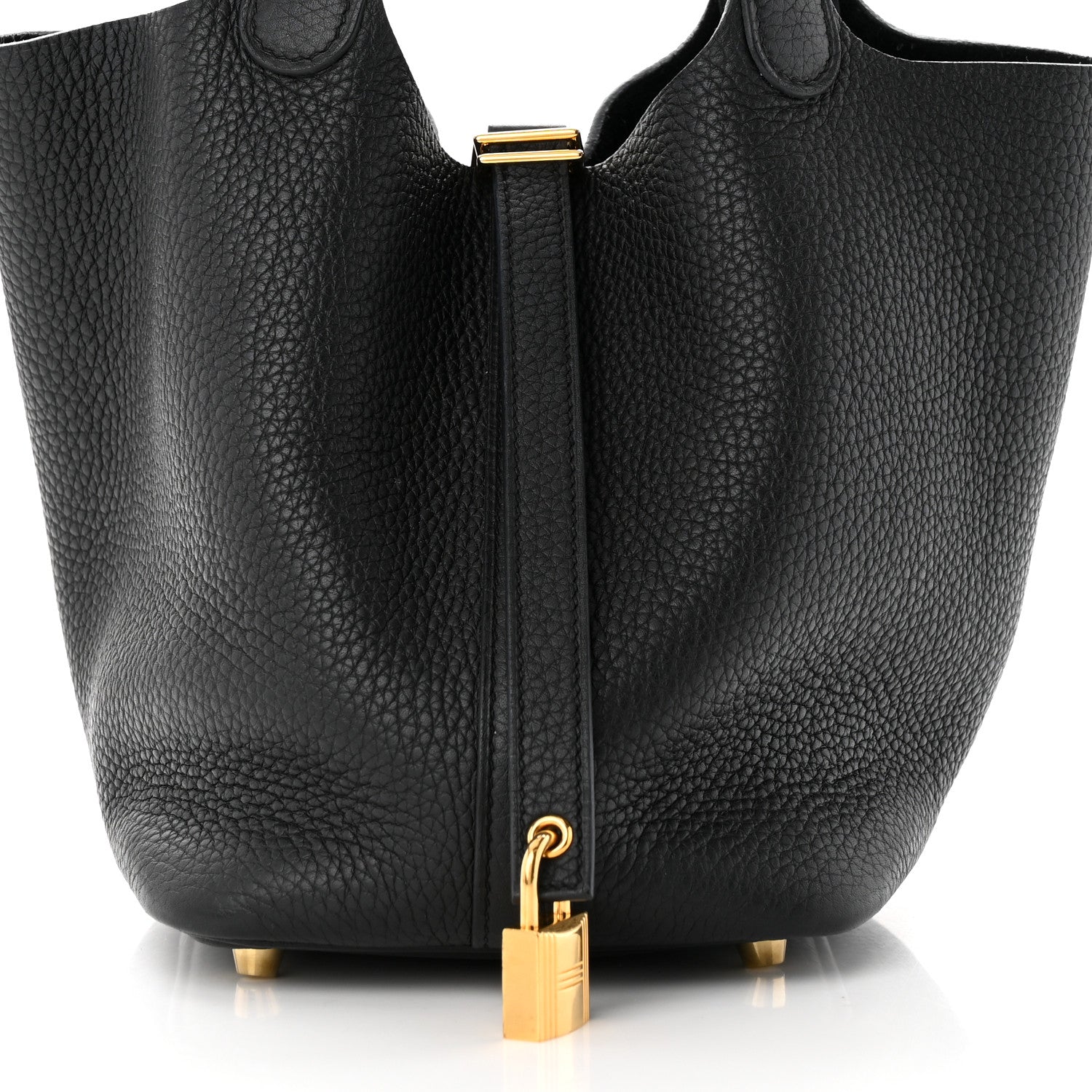 Hermes Taurillon Clemence Picotin Lock 18 PM Black 8 of 10
