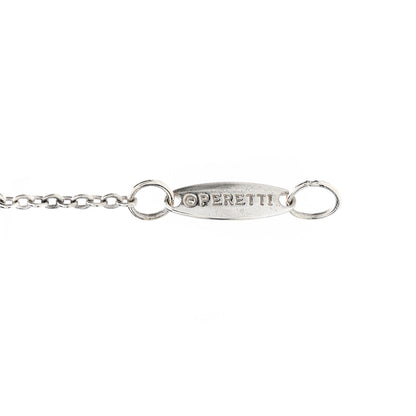 Tiffany Sterling Silver Diamond .09ct Elsa Peretti Diamonds By The Yard Bracelet 5 of 6