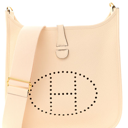 Hermes Taurillon Clemence Evelyne III PM Nata 8 of 11