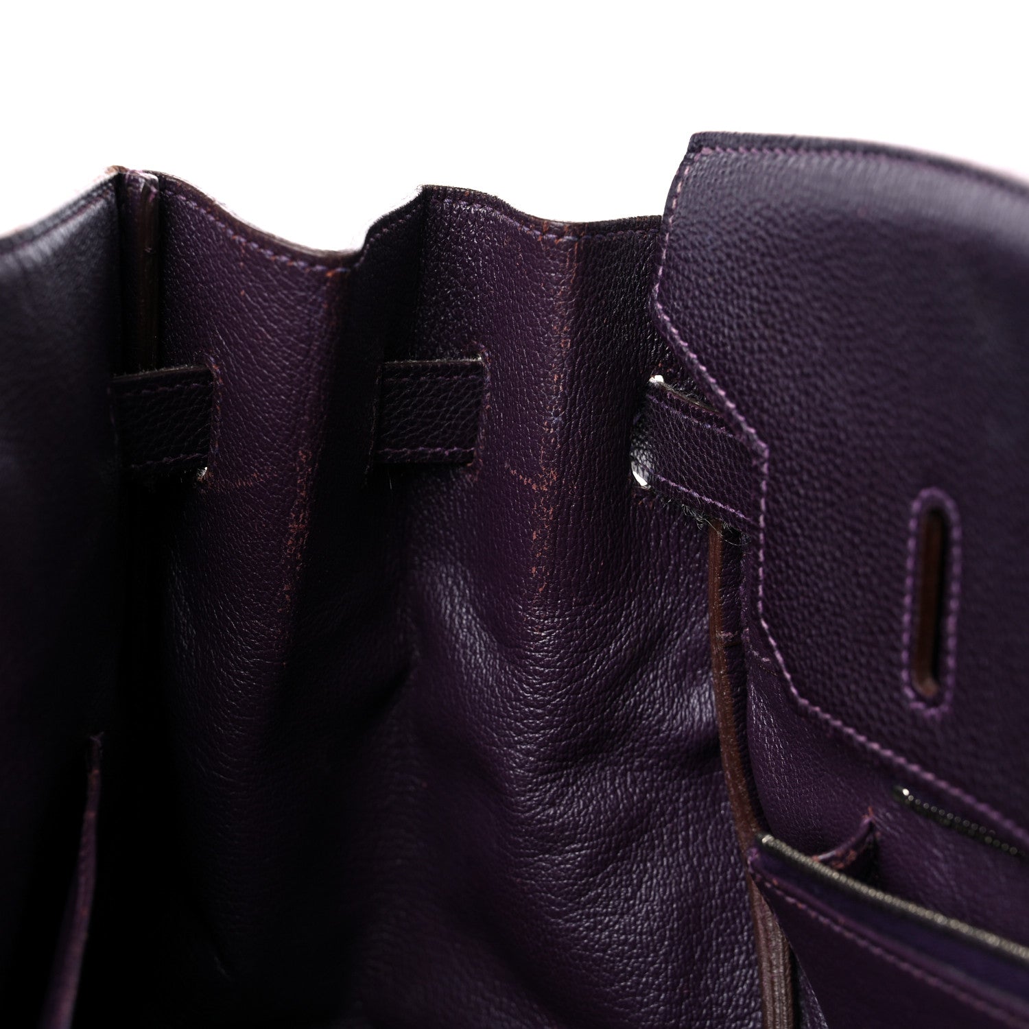 Hermes Togo BIRKIN 35 Raisin 15 of 27