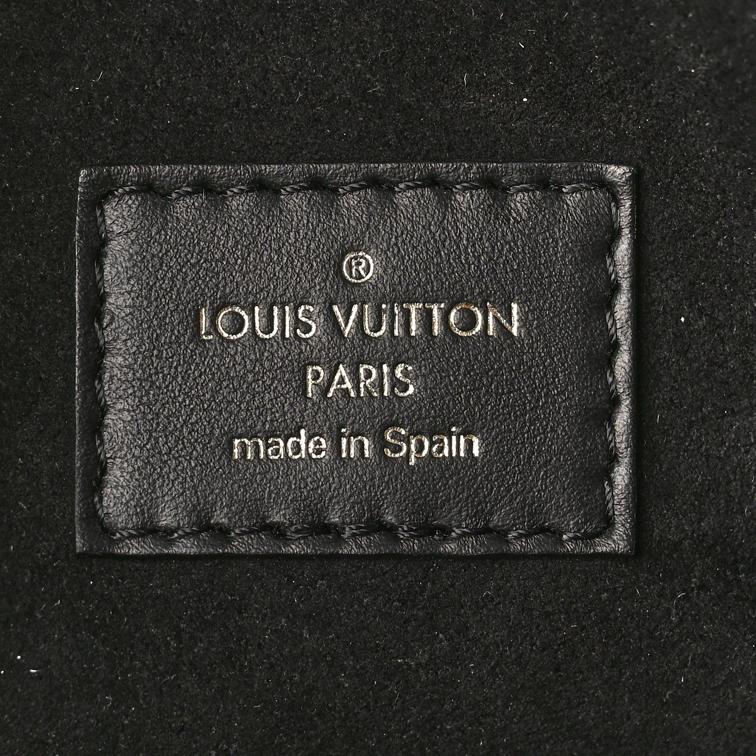Louis Vuitton Calfskin Monogram On My Side PM Black 6 of 8